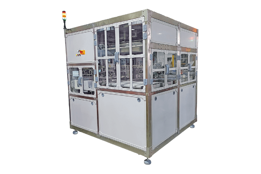 雙列軟板隔紙式收\放板機