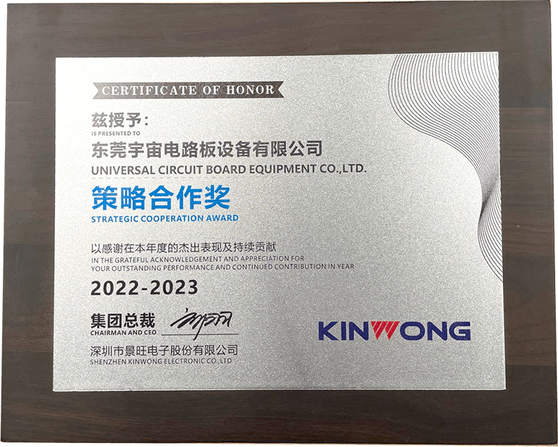 景旺策略合作獎