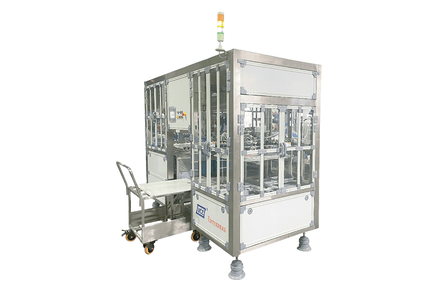 水平隔紙式收/放板機